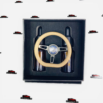 Steering Wheel Car Air Freshener | Magnetic AC Vent Diffuser Perfume | Universal Vent Clip
