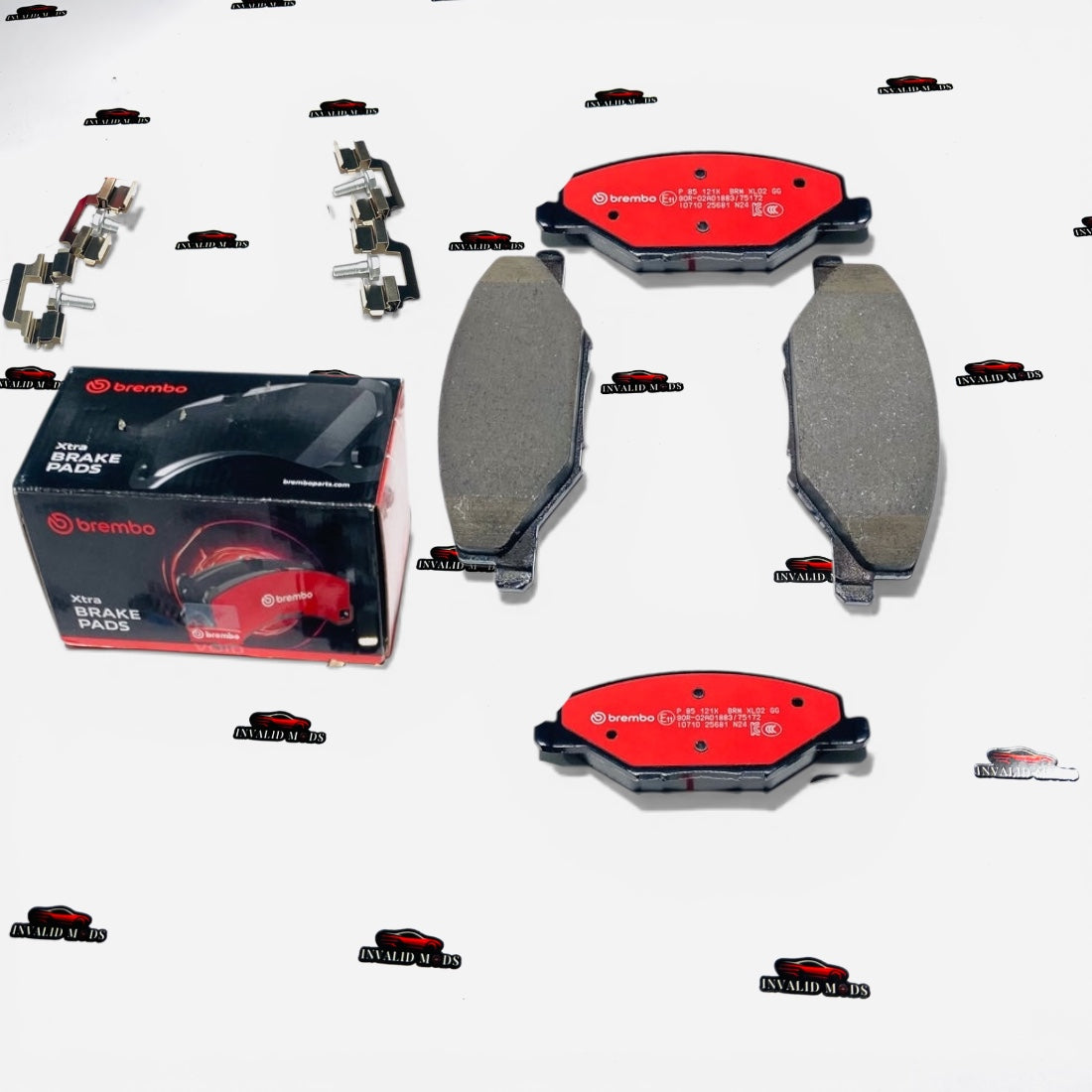 Brembo Xtra Brake Pads – Performance Replacement for VW Polo & Skoda Fabia