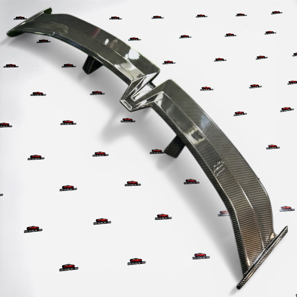 V Cut Style Universal Sedan Spoiler – Universal Fit Sporty Rear Wing