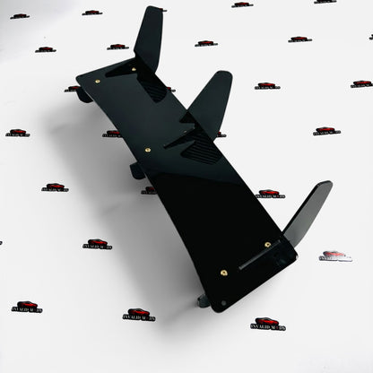 VW Polo 3 Fin Diffuser | Gloss Black | ABS