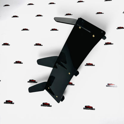 VW Polo 3 Fin Diffuser | Gloss Black | ABS