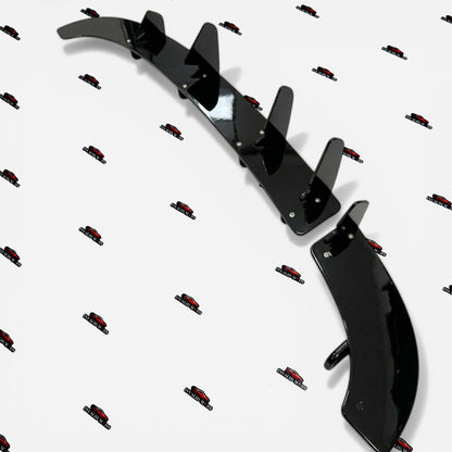 Volkswagen Polo Rear Diffuser 5 Fin Type 3 | Gloss Black ABS Aftermarket