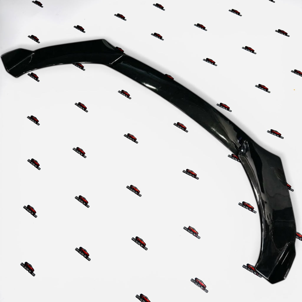 Universal Front Splitter and Side Skirt Kit (5 Pieces) | Gloss Black Aftermarket