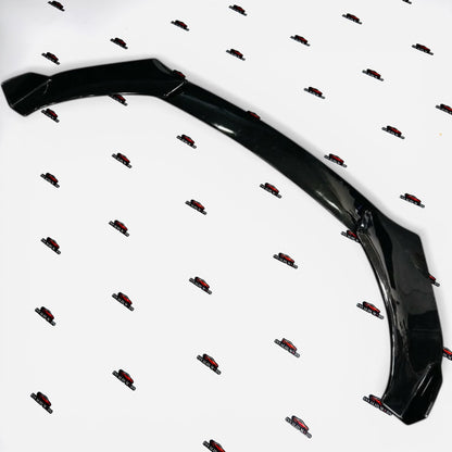Universal Front Splitter and Side Skirt Kit (5 Pieces) | Gloss Black Aftermarket