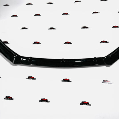 Volkswagen Polo Front Splitters Gloss Black | ABS Front Lip Kit (2014+)