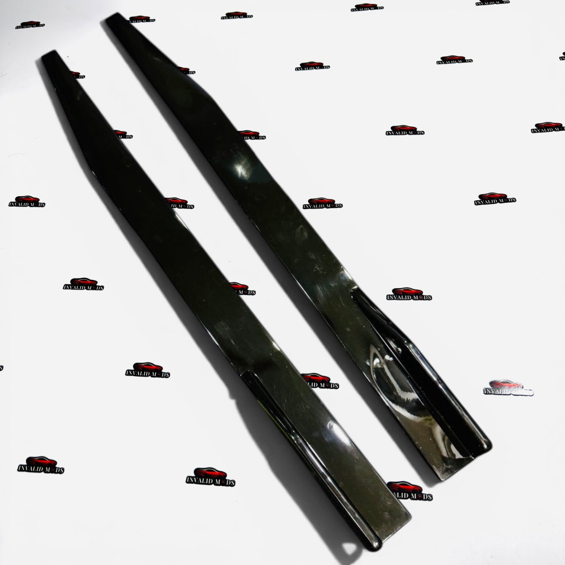 Universal Full Body Splitter Kit | ABS Car Body Kit | Front Lip & Side Skirts