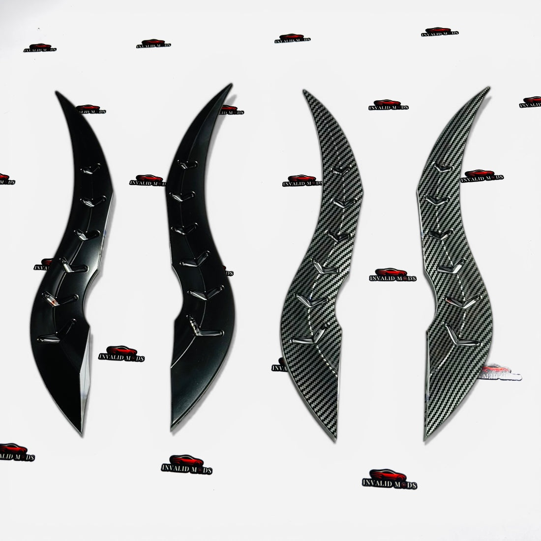 Dragon Horn Roof Accessories for Cars (2PCS) | Universal Aggressive Style Modification