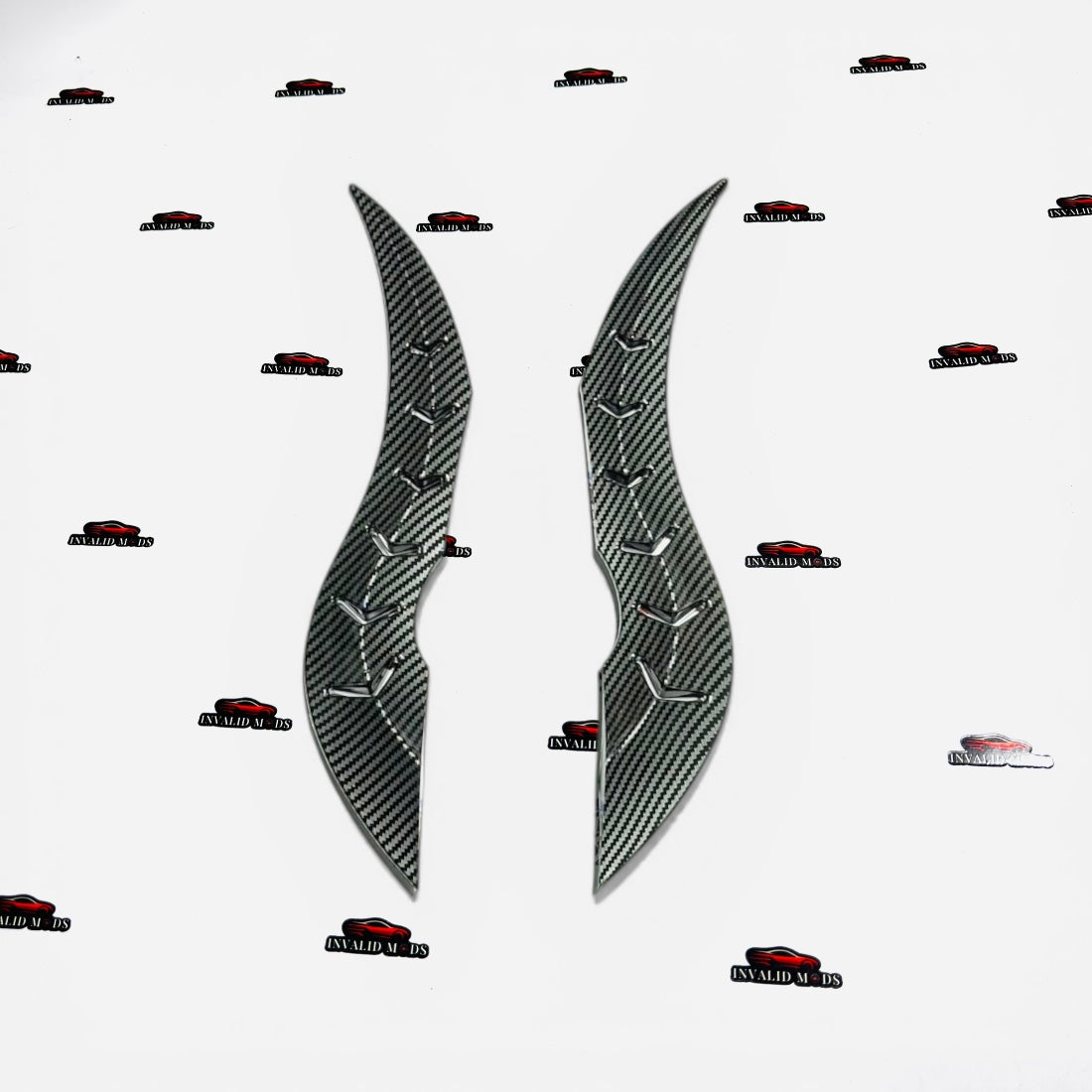 Dragon Horn Roof Accessories for Cars (2PCS) | Universal Aggressive Style Modification