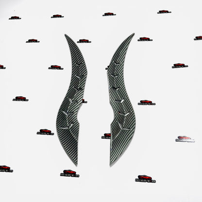 Dragon Horn Roof Accessories for Cars (2PCS) | Universal Aggressive Style Modification