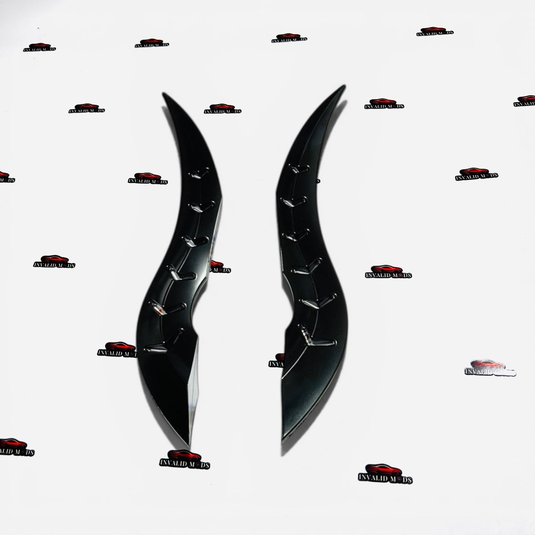 Dragon Horn Roof Accessories for Cars (2PCS) | Universal Aggressive Style Modification