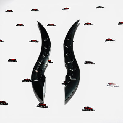 Dragon Horn Roof Accessories for Cars (2PCS) | Universal Aggressive Style Modification