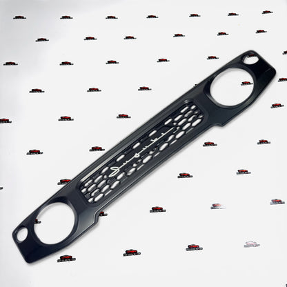 Suzuki Jimny Honeycomb Front Grille with Cursive Logo – All Models.