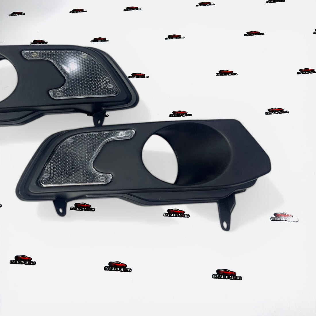 VW Polo Fog Lamp Brackets (Pair) | Aftermarket 3-inch Projector Mounting Support