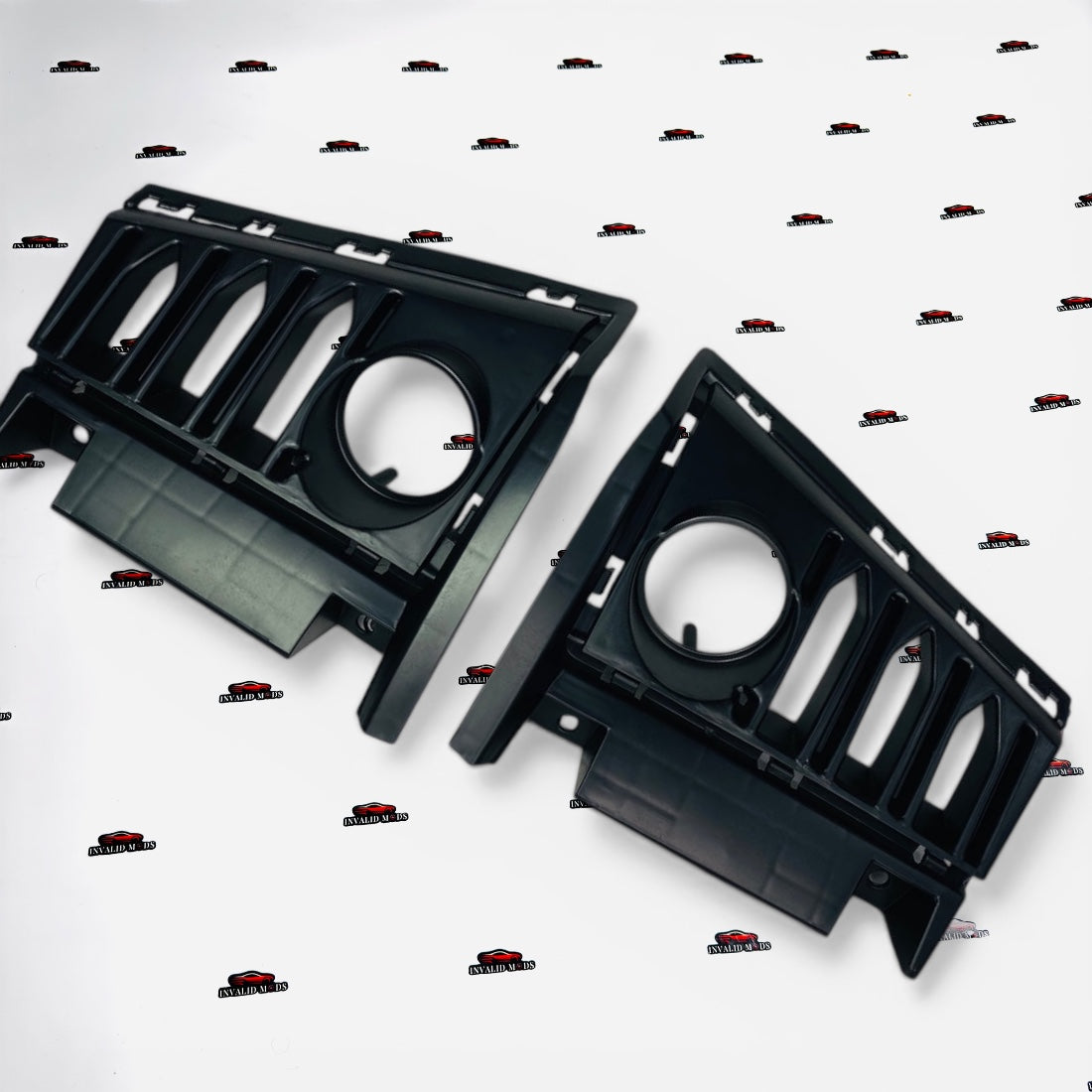 Hyundai Verna 2023 Fog Lamp Brackets (Pair) | Left & Right Projector Housing Covers | Aftermarket